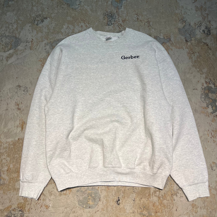 #1906 古着/FRUIT OF THE LOOM/フルーツオブザルーム/Crewneck sweat/クルーネック/スウェット企業ロゴ/90's/MADE IN U.S.A/サイズXXL