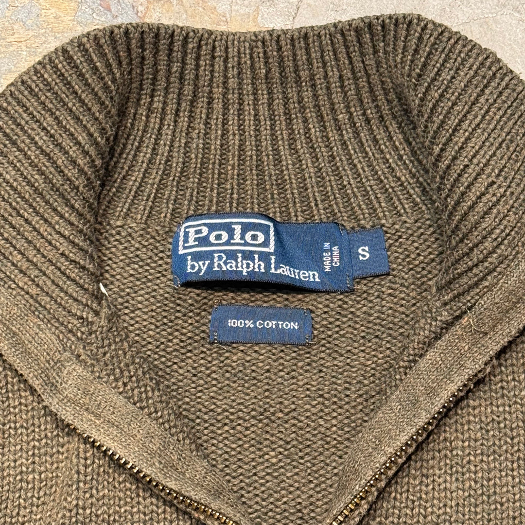 古着 POLO by Ralph Lauren/ ポロ バイ ラルフローレン/ ハーフジップニットセーター/ サイズS