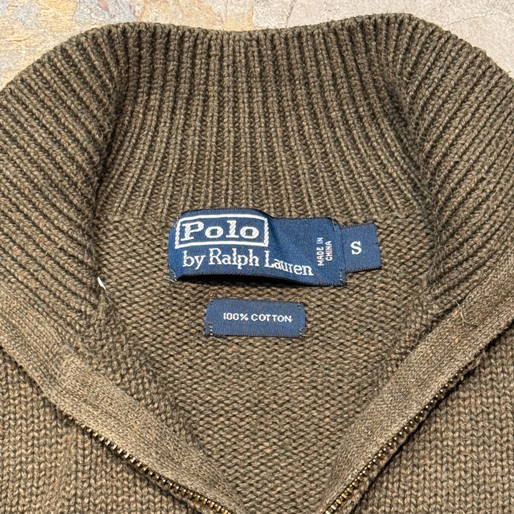 古着 POLO by Ralph Lauren/ ポロ バイ ラルフローレン/ ハーフジップニットセーター/ サイズS