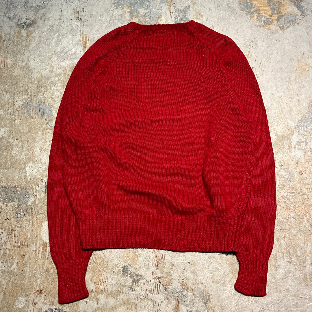 #3619古着/ラルフローレン/POLObyRalphLauren/コットンニット/Cottonknit/サイズM