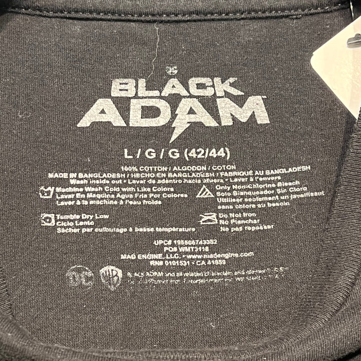 古着 USAVINTAGE / BLACK ADAM/ ブラックアダム/ ムービーTシャツ/ サイズL