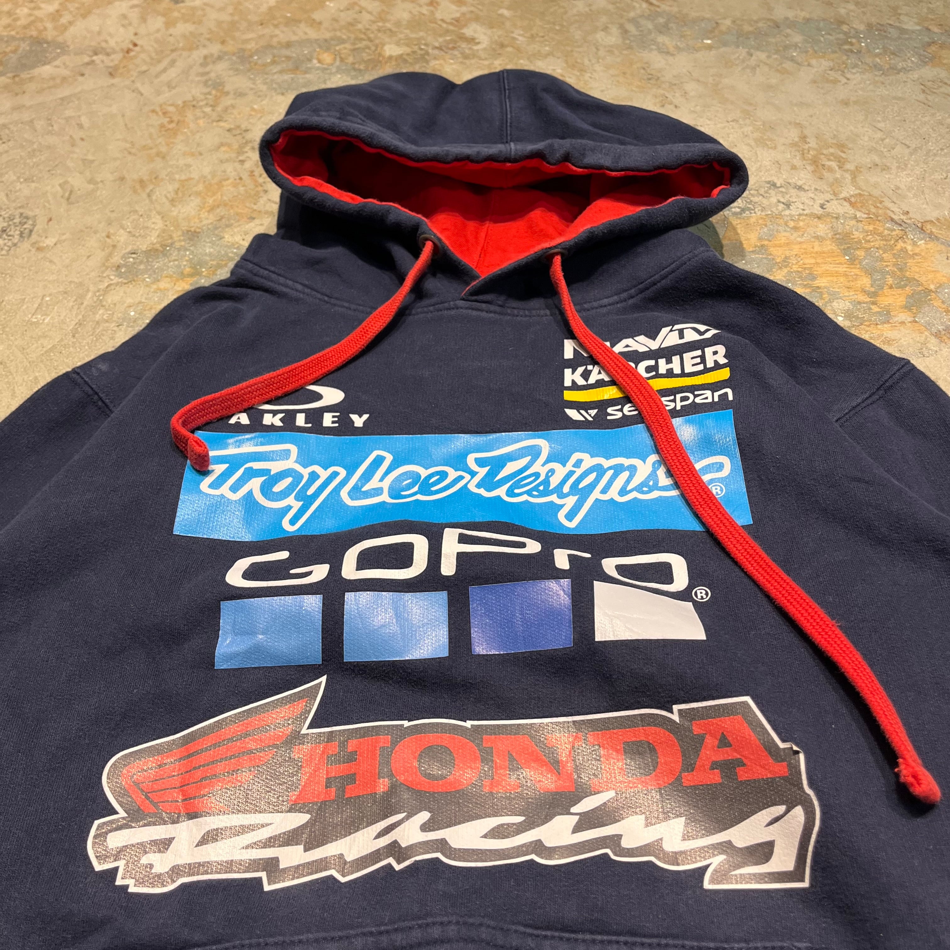 HONDA　当時物　ビンテージパーカー　トリコロール　M〜L HONDA 当時物 ビンテージパーカー トリコロール M〜L