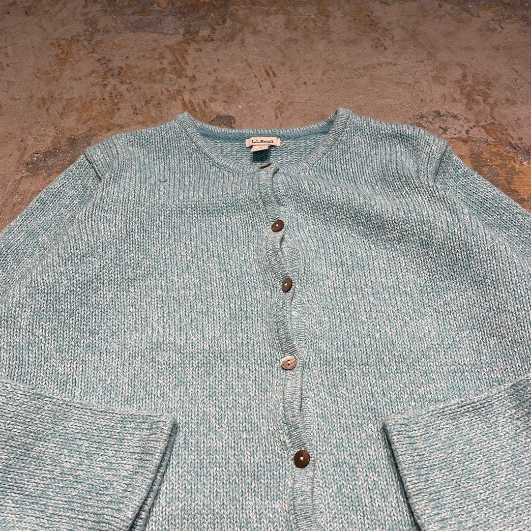 #3379 L.L.Bean/エルエルビーン/CottonknitCardigan/コットンニットカーディガン/サイズL