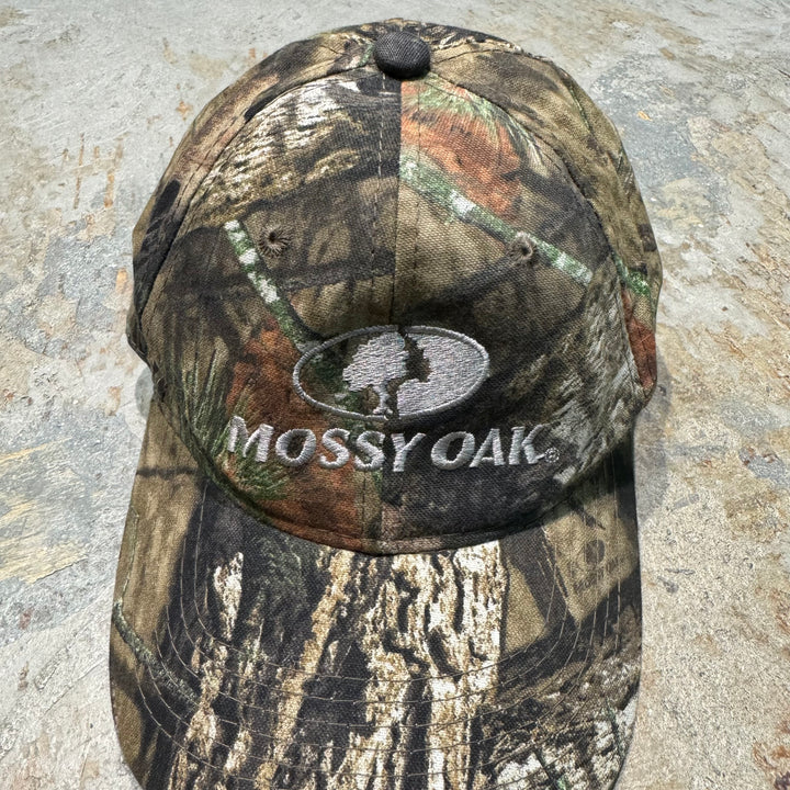 古着 MOSSY OAK/ REXAM BISHOPVILLE PLANT/ リアルツリーカモキャップ