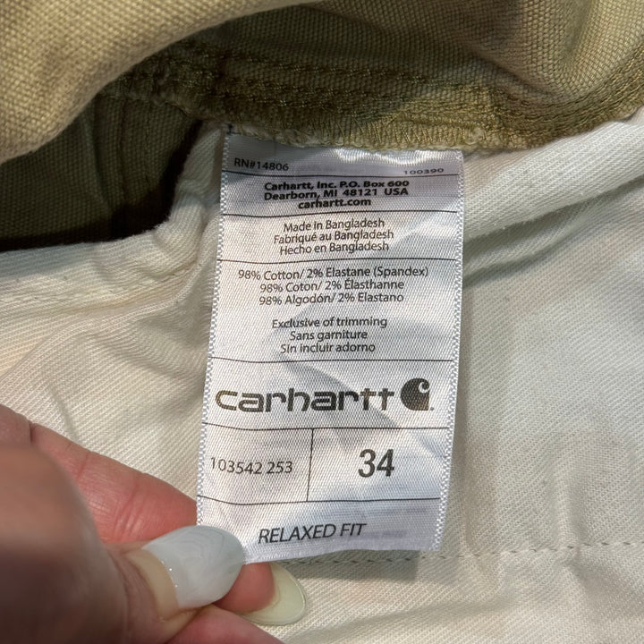 古着 Carhartt/ カーハート/ キャンバスワークショーツ/ 実寸サイズ33