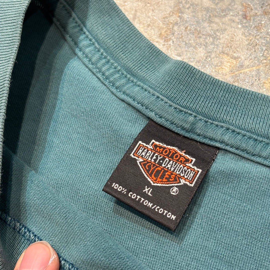 Used clothing Made in USA Harley-Davidson/Harley-Davidson/Printed T-shirt/Size XL