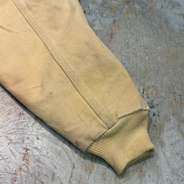 Used clothing Made in USA 80's~ Carhartt/ Carhartt/ Active jacket/ Duck fabric/ Quilted lining/ Size XL