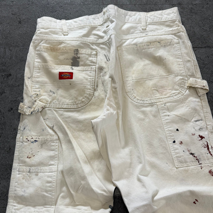 古着 Dickies ディッキーズ ペインターパンツ  実寸サイズ34×30
