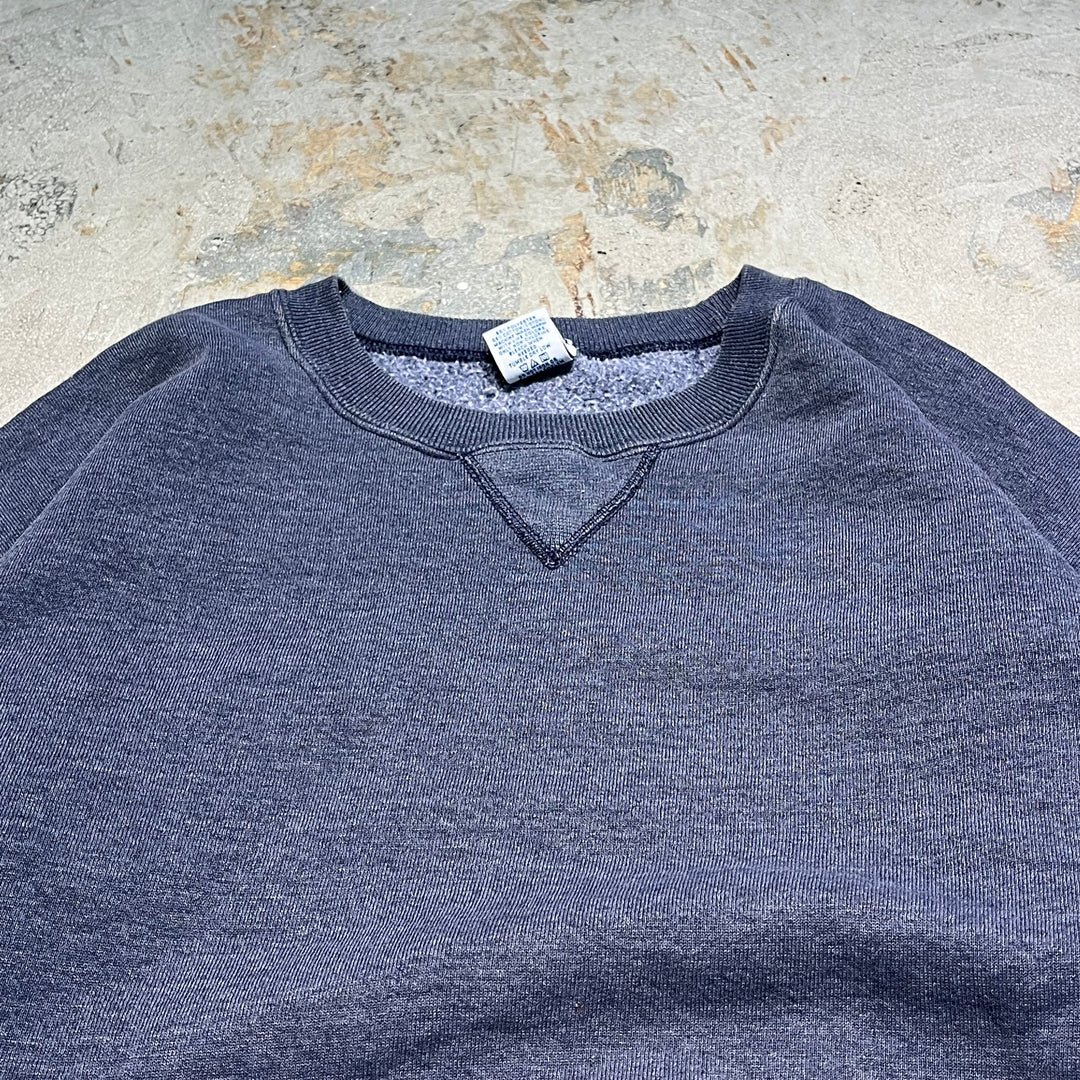 #3497 古着/Russell/ラッセル/Crewneck sweat/クルーネックスウェット/無地/サイズXL