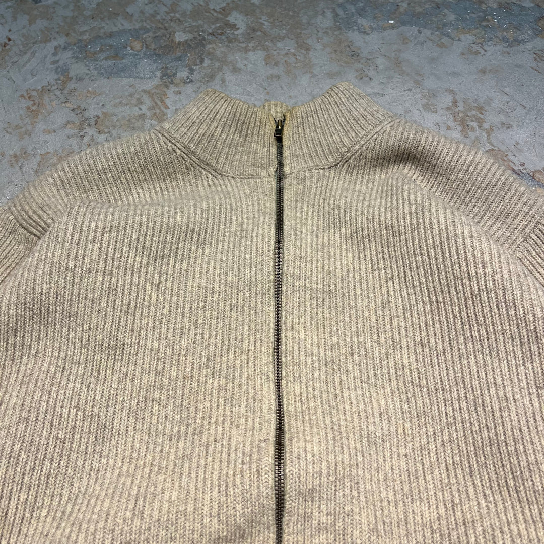 #3390 L.L.Bean/エルエルビーン/ zip up knit/ジップアップニット/サイズL