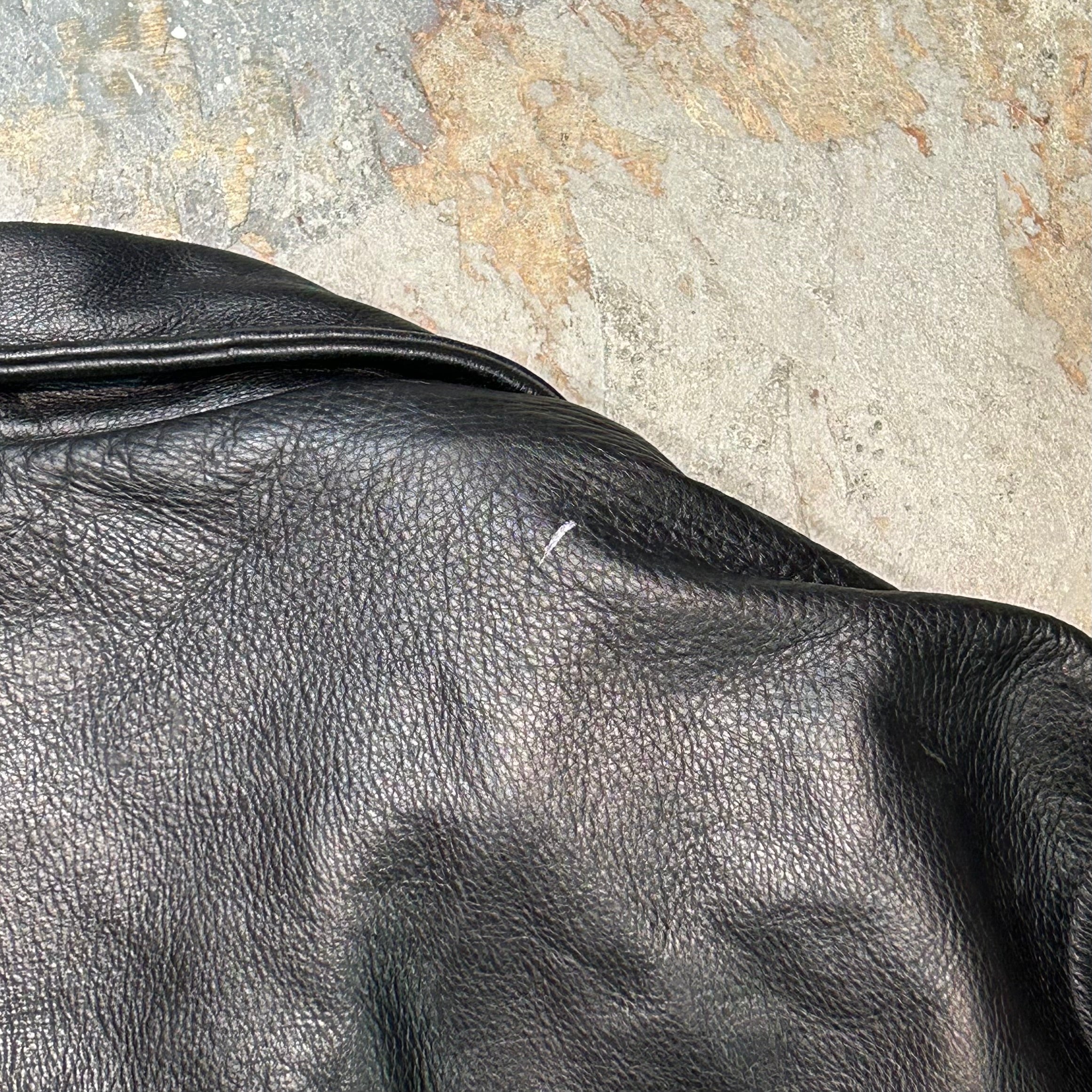 古着 WILSONS LEATHER/ ウィルソンズレザー/ ジップアップレザー