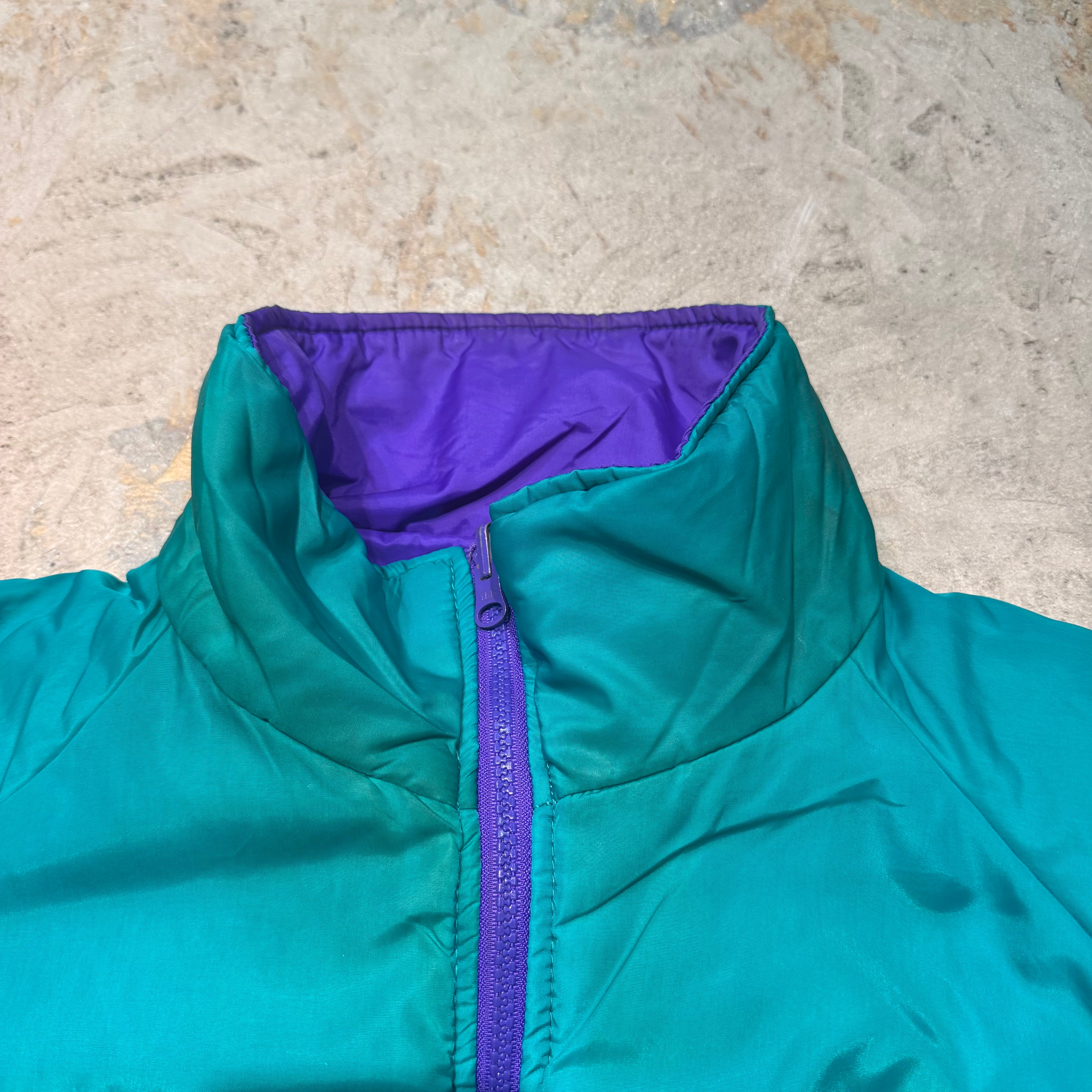 古着 COLUMBIA/ コロンビア/ ナイロンジャケット/ 中綿/ リバーシブル