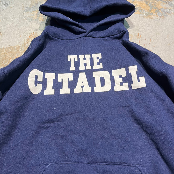 #3835 古着 RUSSELL ATHLETIC/ラッセルアスレチック /Pull Orver Hoody / プルオーバーパーカー /THE CITADEL/MADE IN U.S.A/サイズXL