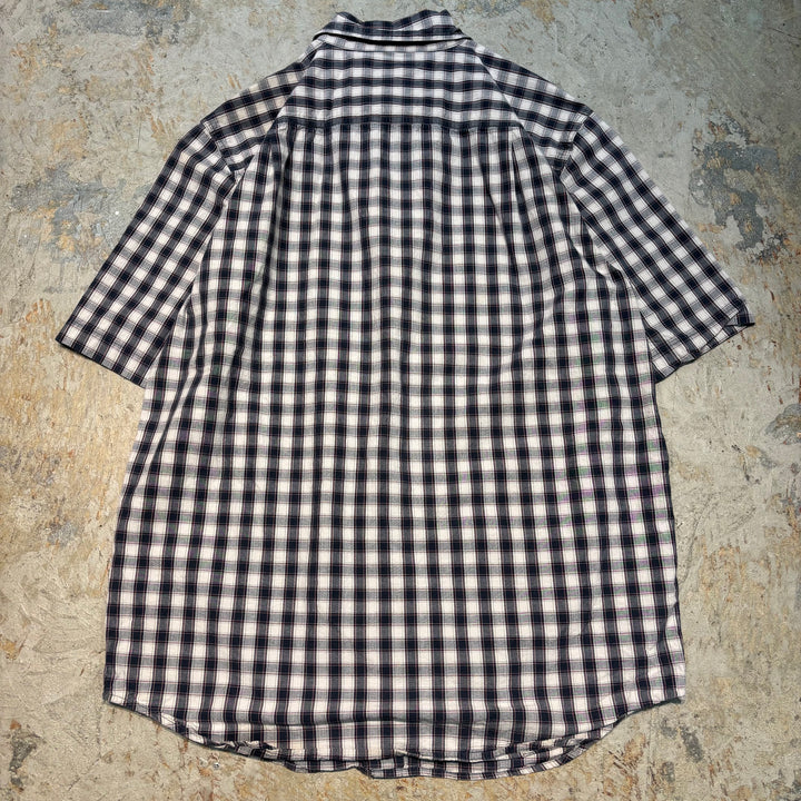 古着 carhartt/ カーハート/ ボタンダウン半袖シャツ/ チェック柄/ サイズM