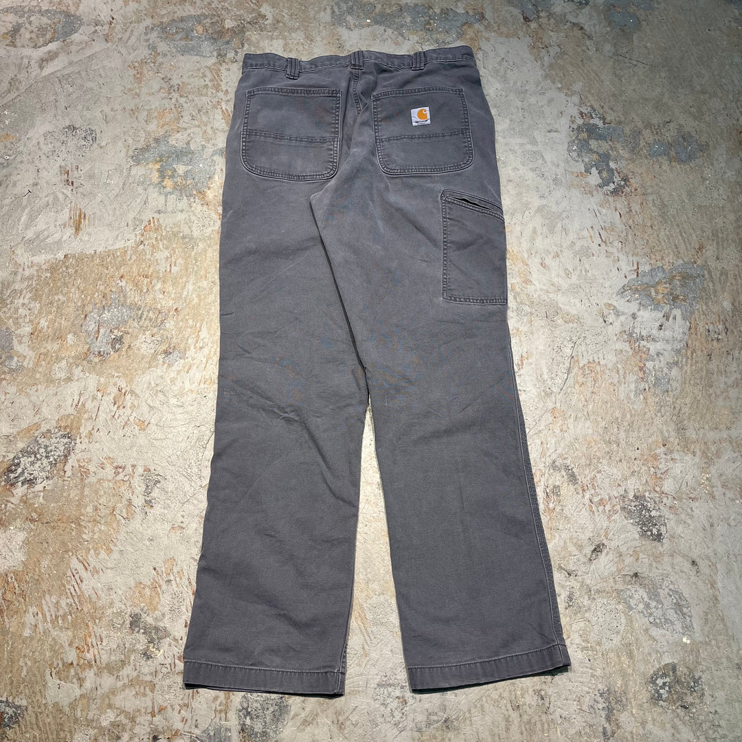 #4510 古着 Carhartt/カーハート/ Duck Painter Pants/ダック地 ペインターパンツ/102291 039/サイズ34×32