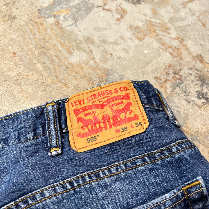 古着 Levi's/リーバイス/Denim Pants/デニムパンツ/569/実寸サイズ40×32