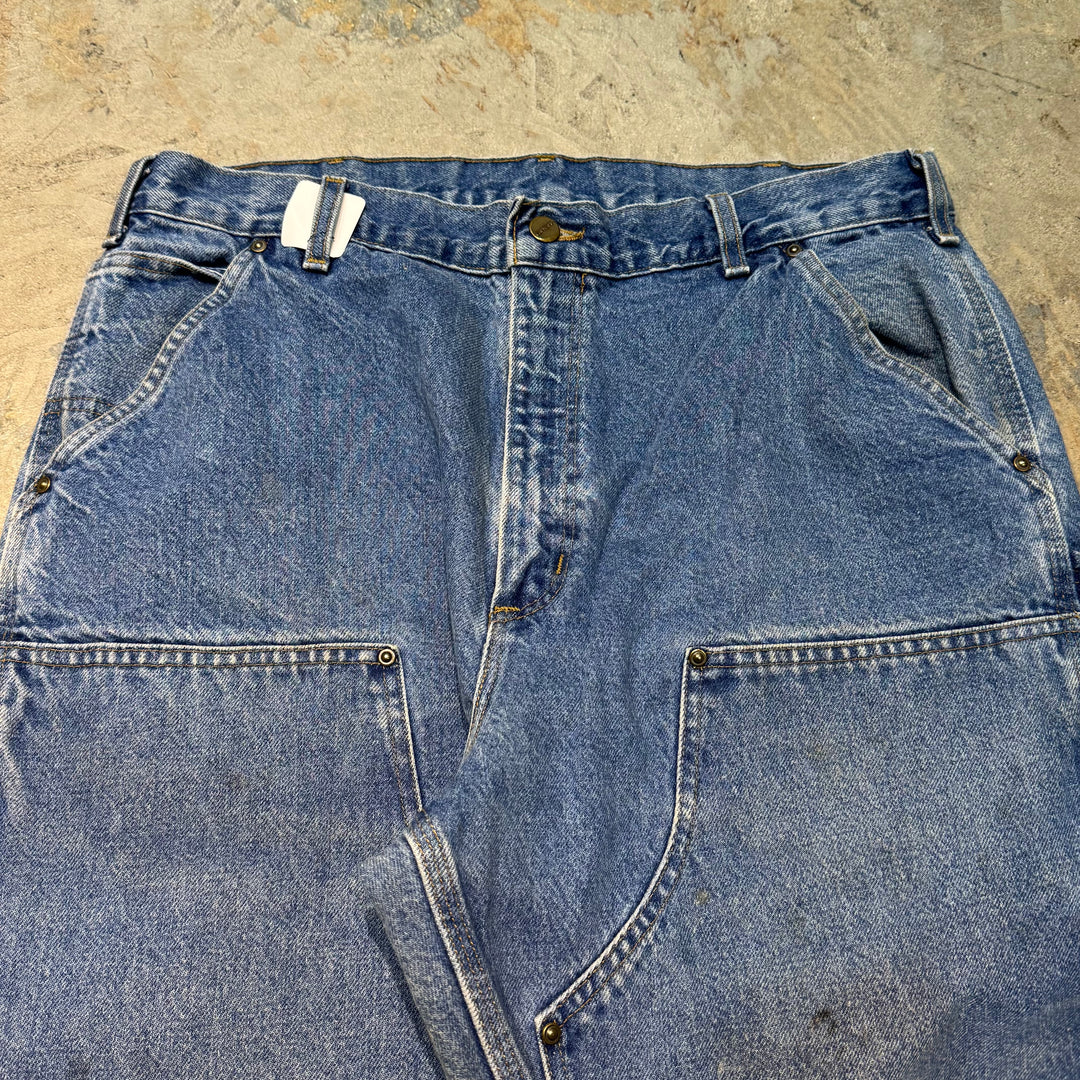 旧衣服USA制Carhartt/车心/双缝漆裤子/实际尺寸33×34