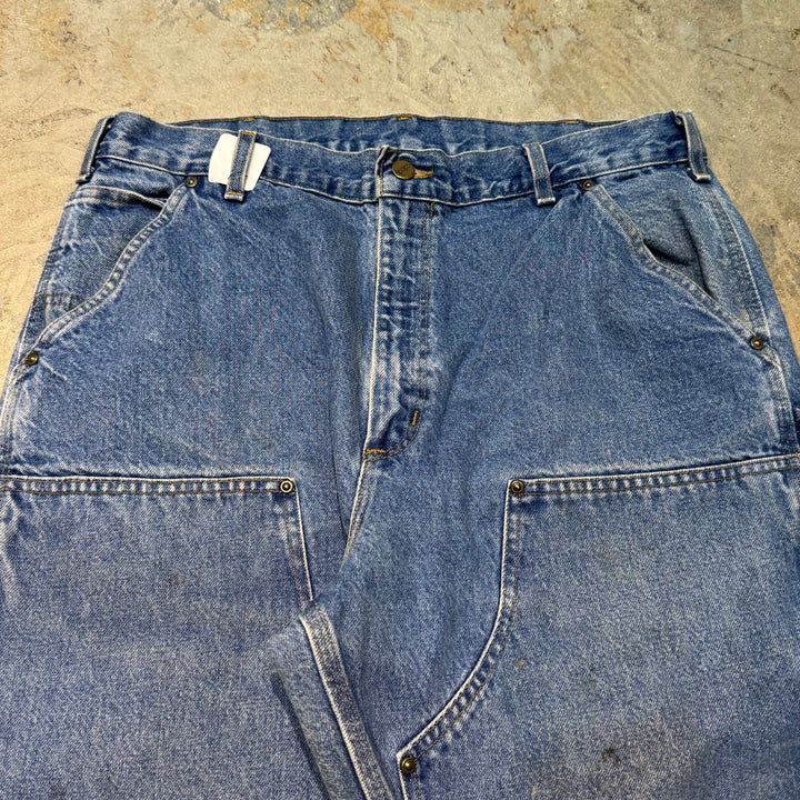 旧衣服USA制Carhartt/车心/双缝漆裤子/实际尺寸33×34