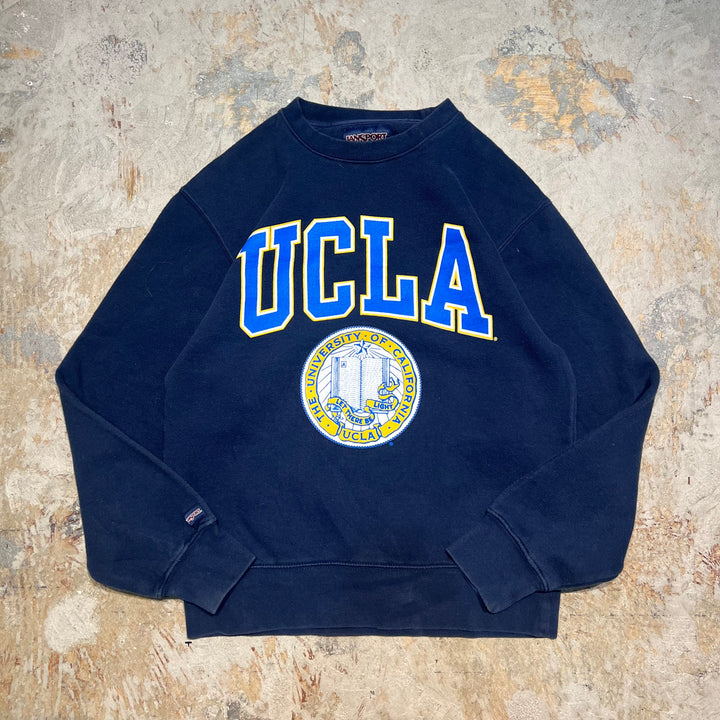 #3983 JANSPORT/ジャンスポーツ/Crew Sweatshits/クルースウェット/UCLA UNVERSITY･OF・CALIFORNIA/サイズS