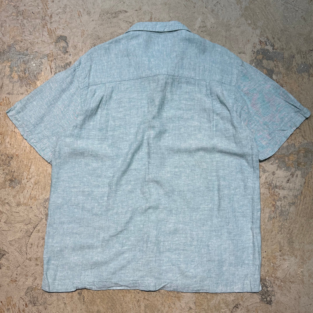 古着 USAVINTAGE/ 半袖シャツ/ 無地/ サイズL