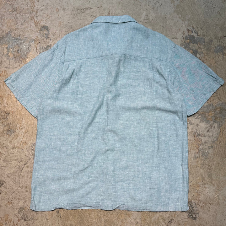 古着 USAVINTAGE/ 半袖シャツ/ 無地/ サイズL