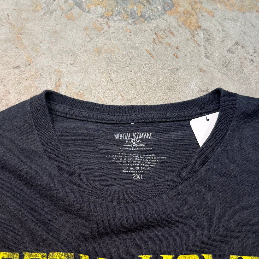 중고 의류 필멸의 Kombat/ Mortal Kombat/ Printed T-Shirt/ Size 2XL