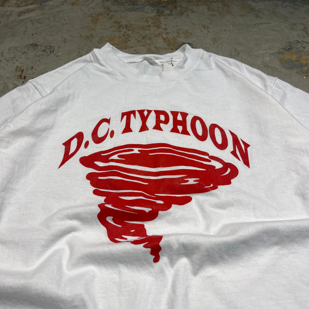 #4635 古着 USA vintage D.C typheen/ヴィンテージ シングルステッチ Tシャツ/サイズM-L相当