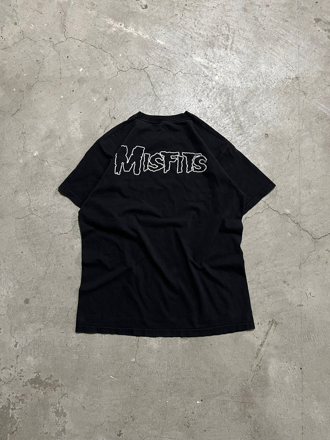 #MA54 古着 フルーツオブザルーム/MISFITS/ミスフィッツ/バンドTシャツ/プリント Tシャツ/サイズL