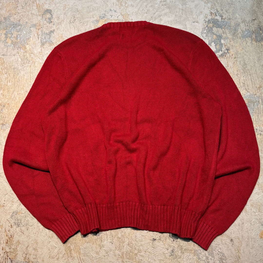 古着 90's~ POLO by Ralph Lauren/ ポロ バイ ラルフローレン/  クルーネックニットセーター/ サイズXXL