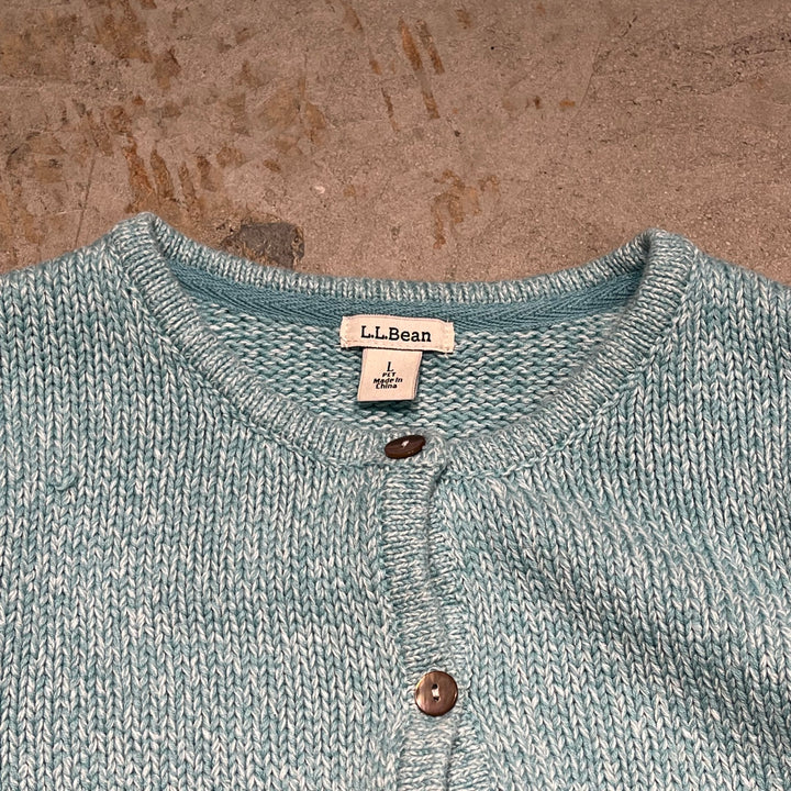 #3379 L.L.Bean/エルエルビーン/CottonknitCardigan/コットンニットカーディガン/サイズL