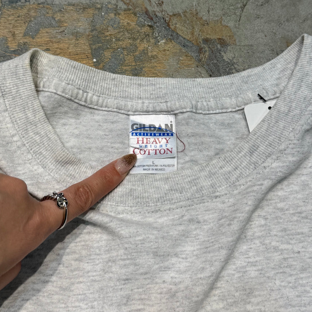 古着 USAVINTAGE/ プリントTシャツ/ COWBOY BRAND/ サイズL