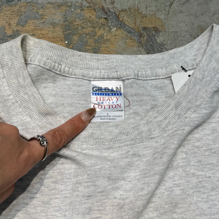 古着 USAVINTAGE/ プリントTシャツ/ COWBOY BRAND/ サイズL