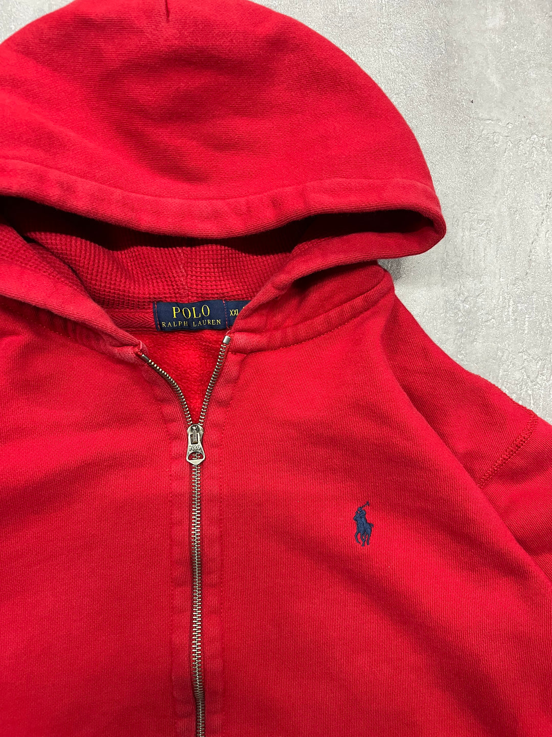 古着 POLO by Ralph Lauren/ ポロラルフローレン/ ジップアップパーカー/ サイズXXL
