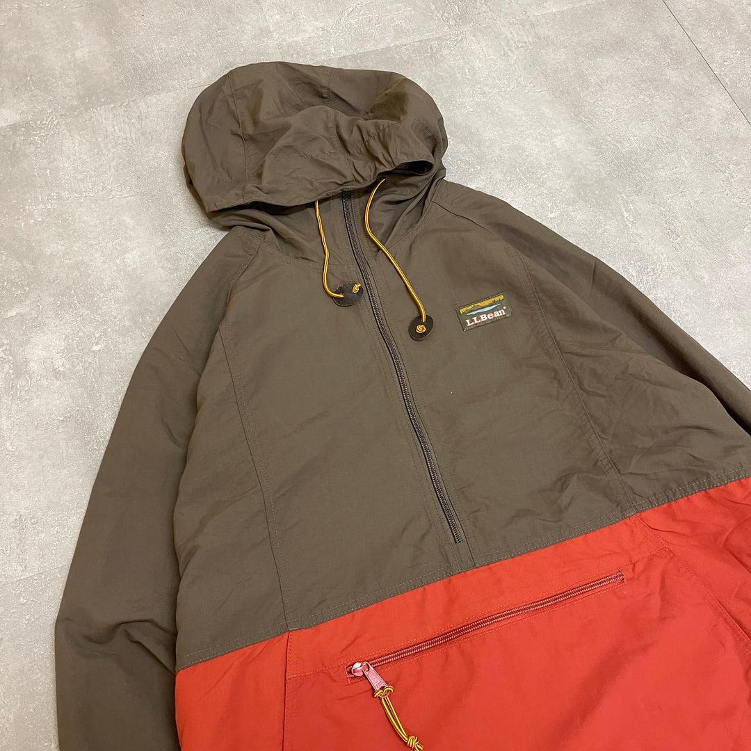 #1799 古着L.L.Bean/エルエルビーン/anorakparker/アノラックパーカー/サイズL