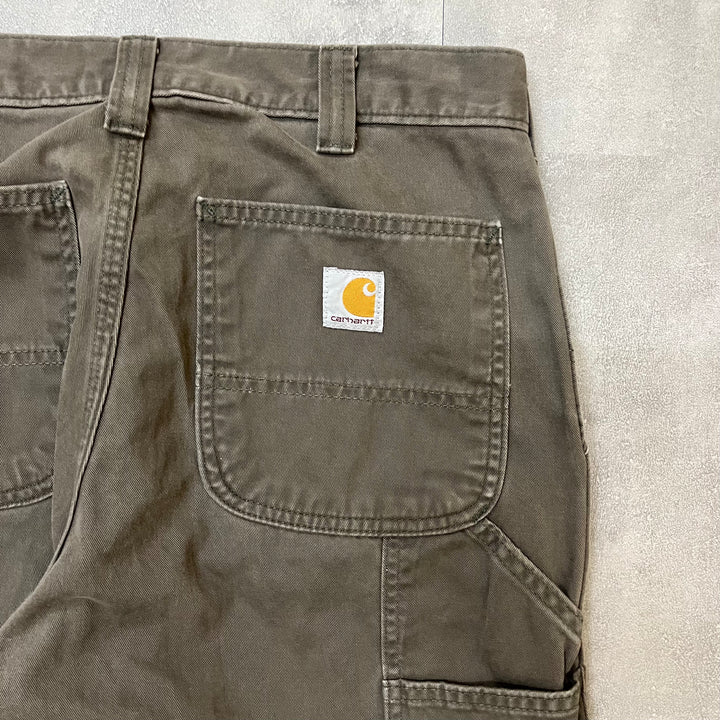 #1710 古着 Carhartt/カーハート Duck Painter Pants/ダック地ペインターパンツ / サイズ33×32