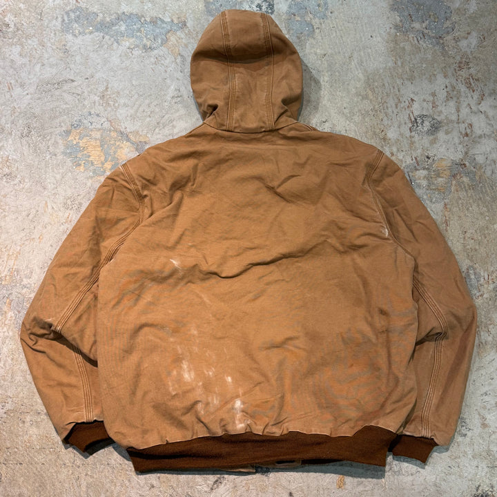 Used clothing Carhartt/ Active jacket/ Duck fabric/ Quilted lining/ Size L