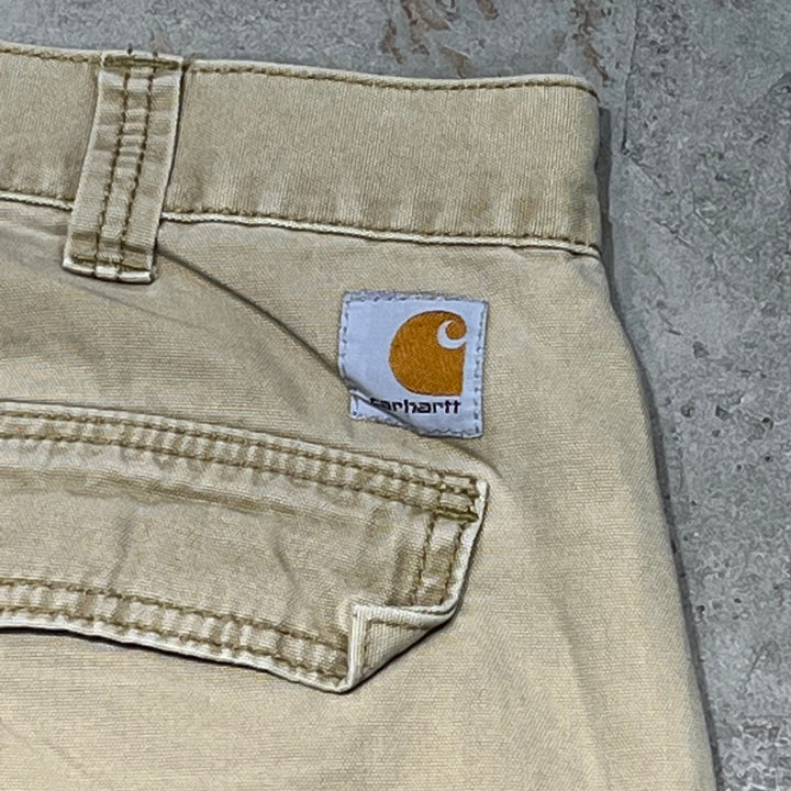 #4508 古着 Carhartt/カーハート/ Duck Painter Pants/ダック地 ペインターパンツ /100272 253/サイズ36×32