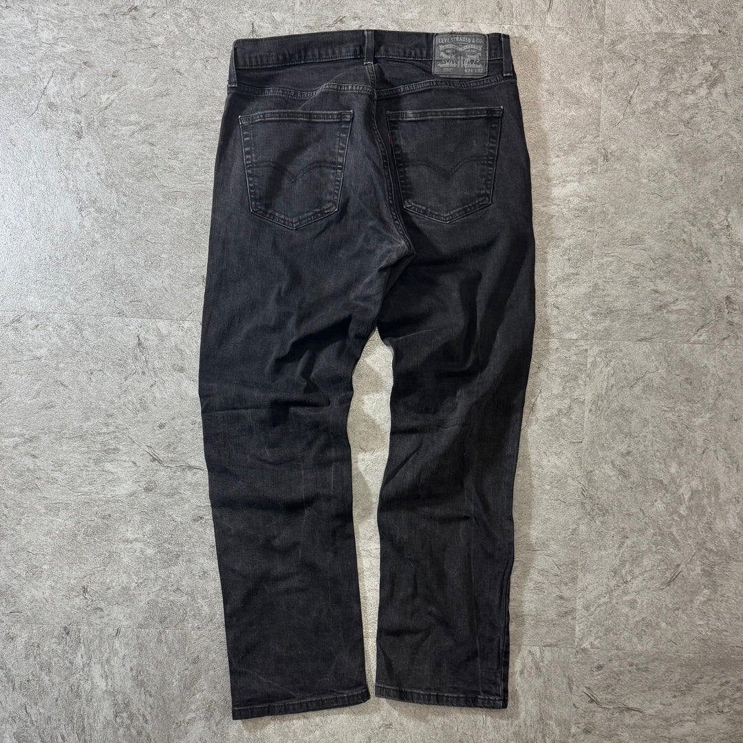古着 Levi's/ リーバイス/ ブラックデニムパンツ/ 559/ 実寸サイズ31×30