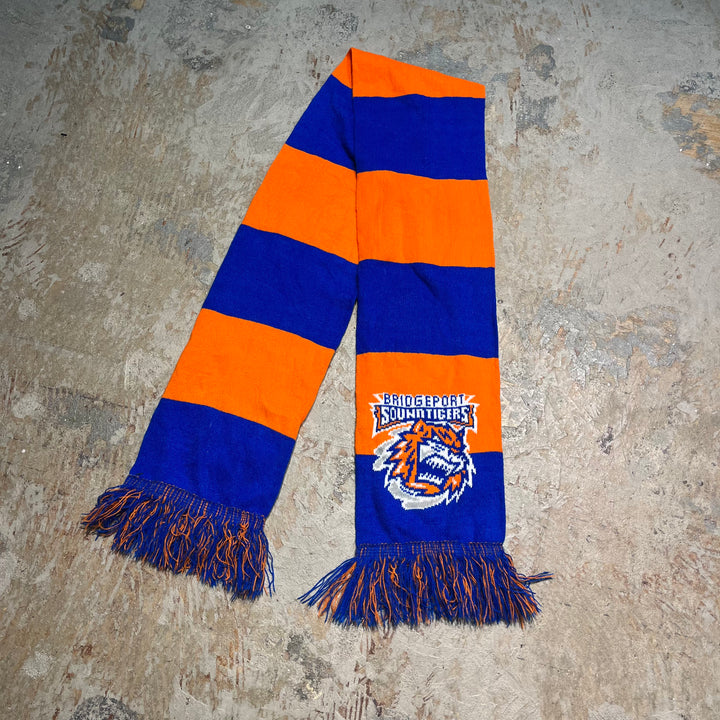 #3025  古着 スポーツマフラー/BRIDGEPORT SOUND TIGERS