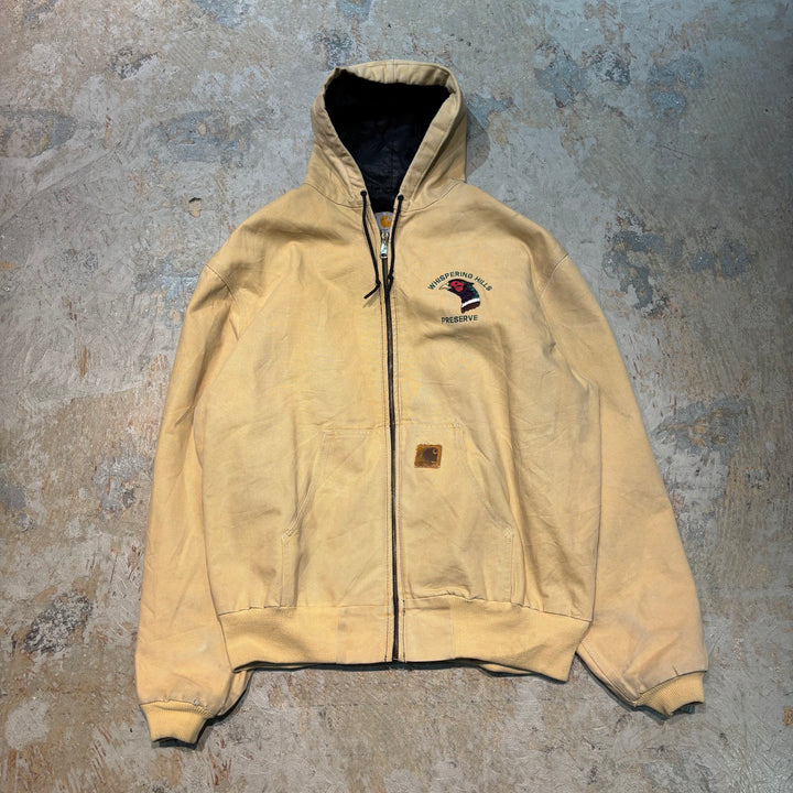 古着 80's〜 Carhartt/ カーハート/ アクティブジャケット/ ダック地/ 企業ロゴ/ サイズ2XL