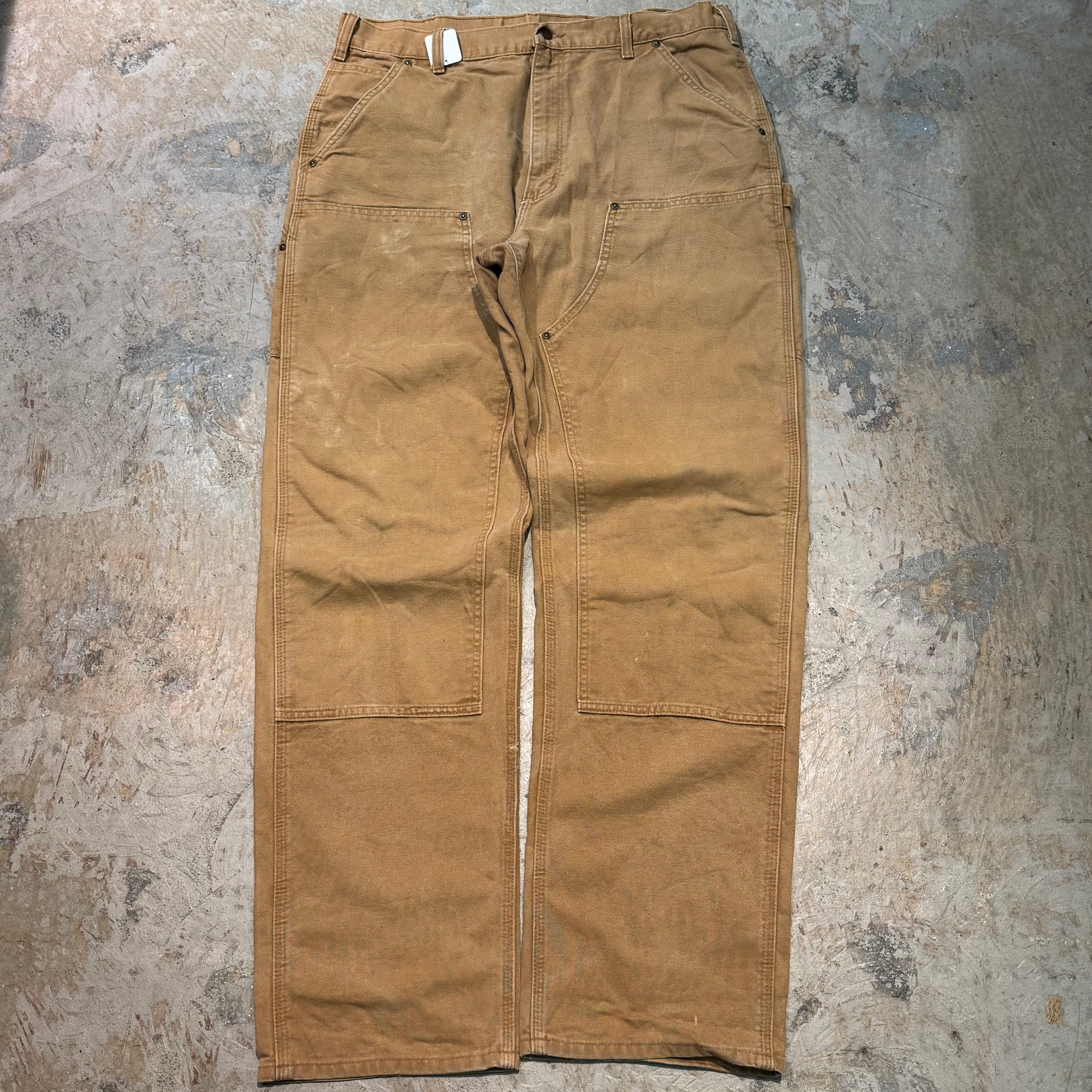 ブラウン ダメージ加工 ワークパンツ 32/32 楽天市場】【10％OFFクーポン！11/11 (火)1:59まで】99HeadwearShop