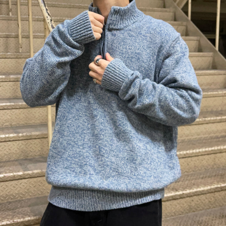 #1676 古着 St JOHN'S BAY / セントジョーンズベイ / Half Zip Knit Sweater / ハーフジップニットセーター / サイズXXL