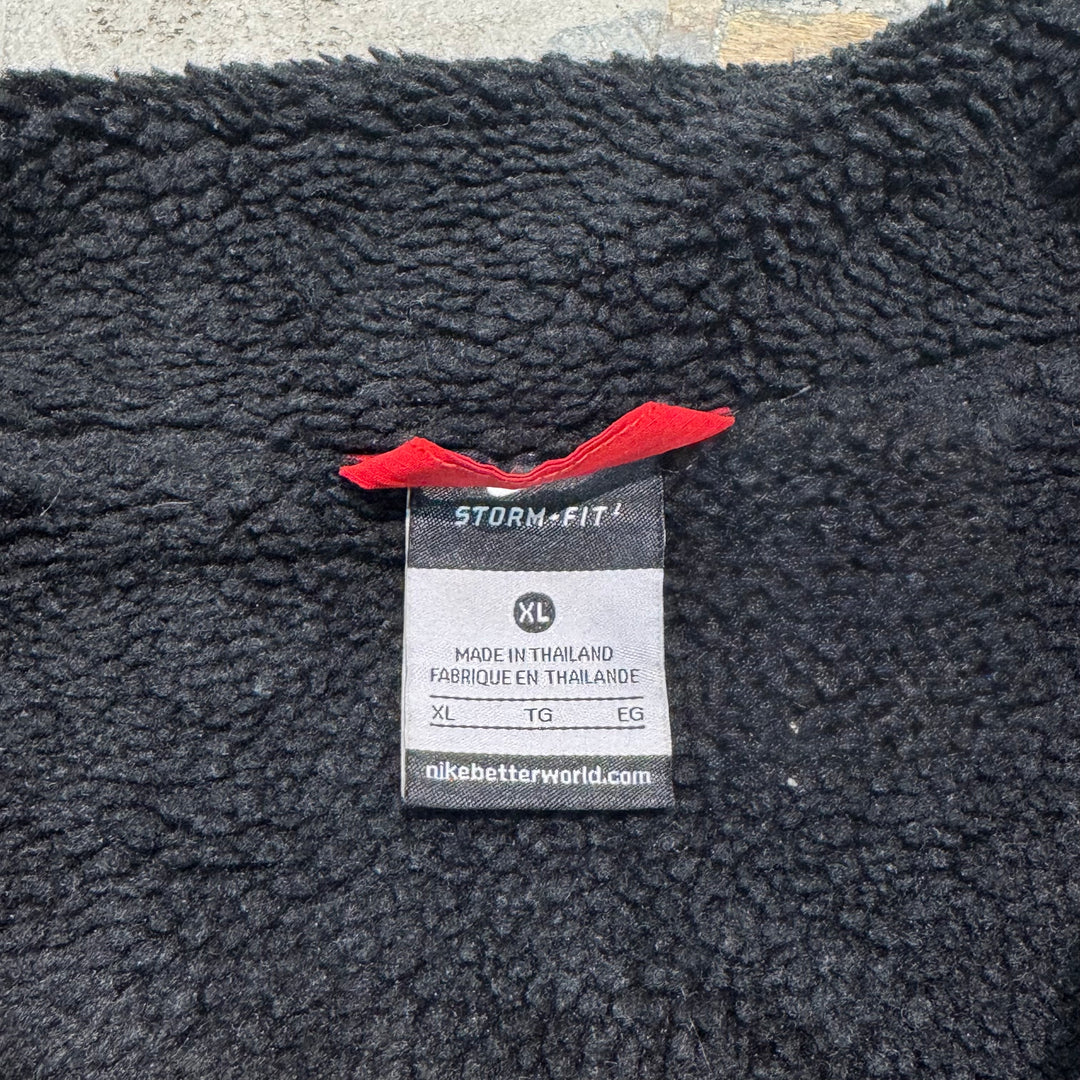 古着 NIKE/ ナイキ/ ナイロンジャケット/ スウォッシュロゴ/ 裏地ボア/ サイズXL