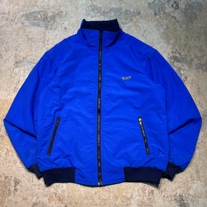古着 USA製 80's~ Eddie Bauer/ エディバウアー/ ナイロンジャケット/ 裏地フリース/ サイズL