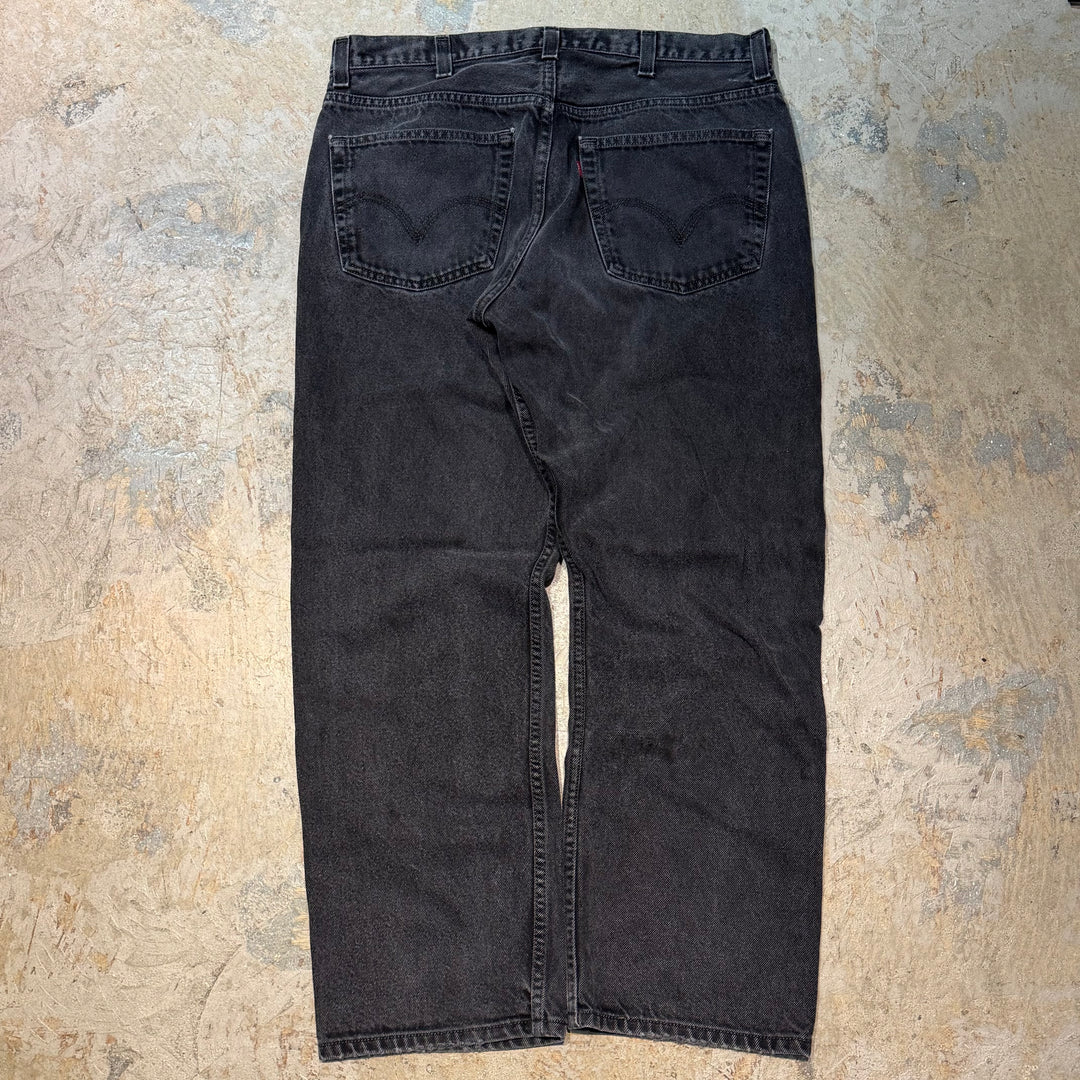 古着 Levi's/ リーバイス/ ブラックデニムパンツ/ 505/ 実寸サイズ36×29