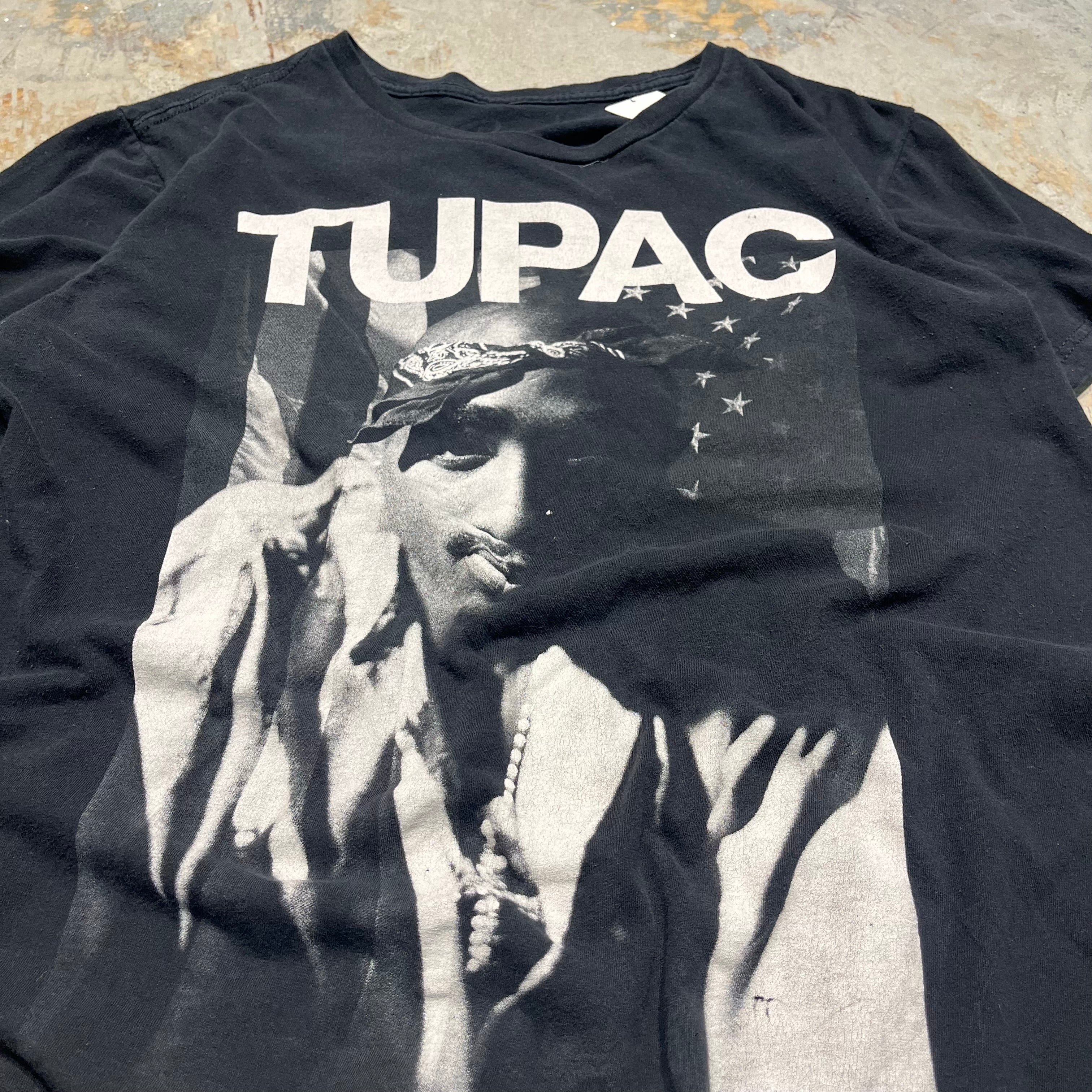 2PAC Tシャツ　ヒップホップ　半袖　ストリート　【M0085M】 2PAC Tシャツ ヒップホップ 半袖 ストリート 【M0085M】の通販