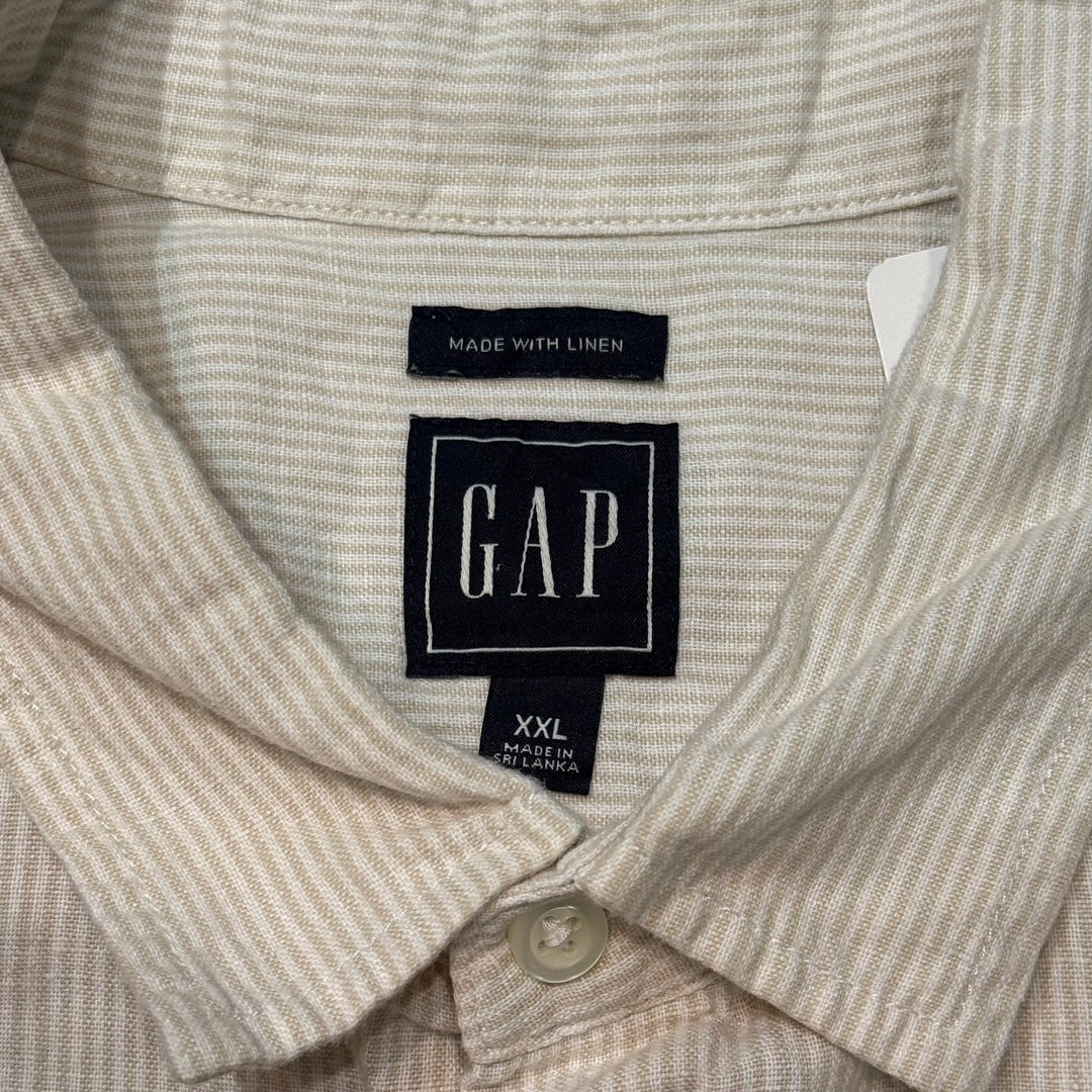 古着  GAP/ギャップ/ ボタンダウン長袖シャツ/ チェック柄/ サイズXXL