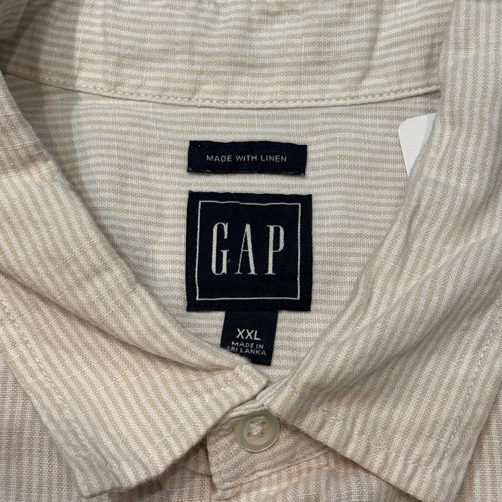 古着  GAP/ギャップ/ ボタンダウン長袖シャツ/ チェック柄/ サイズXXL