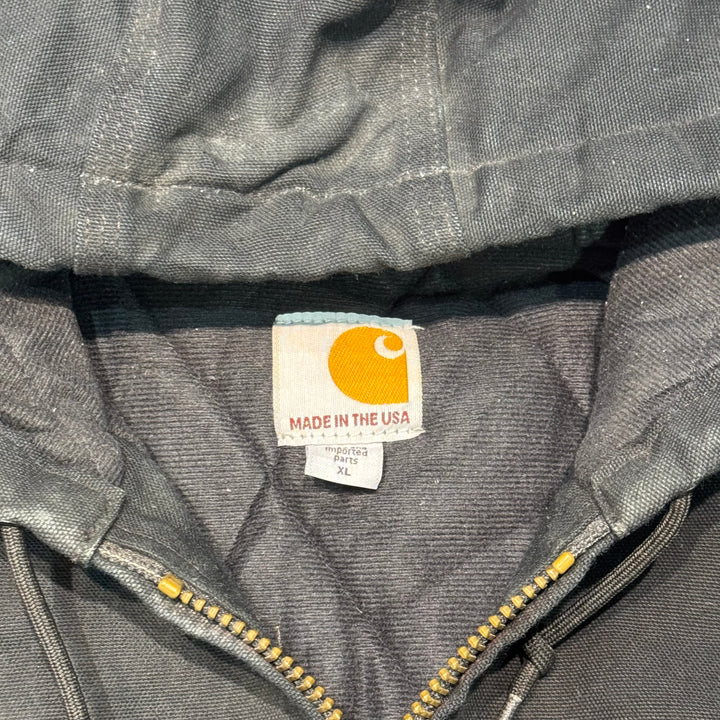 古着 USA製/Carhartt/ カーハート/ アクティブジャケット/ ダック地/ 裏地キルティング/ サイズXL
