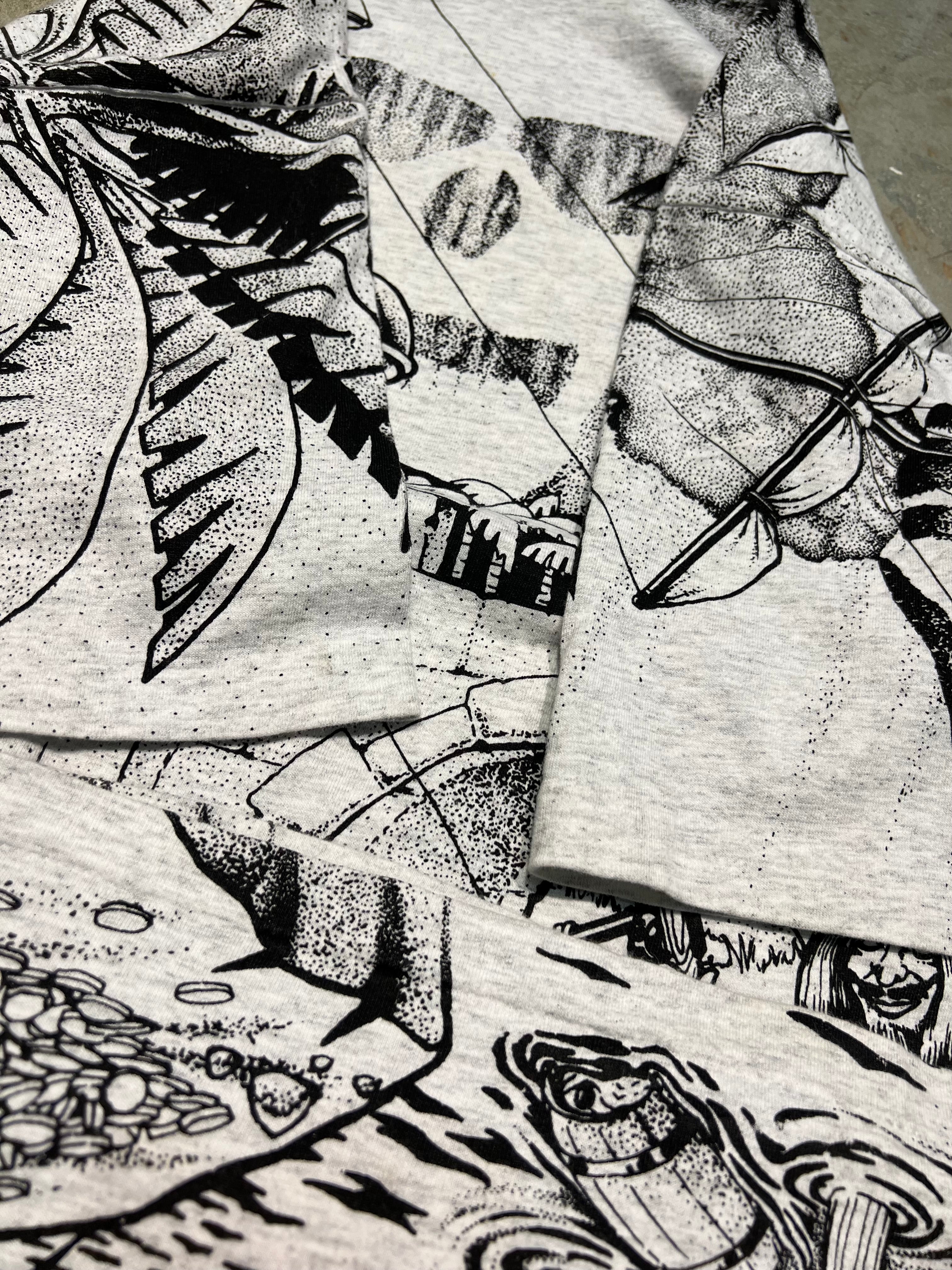 麒*麟様 Disney vintage T パイレーツオブカリビアン XL パイレーツ オブ カリビアン ヴィンテージ ディズニー Tシャツ 激レア